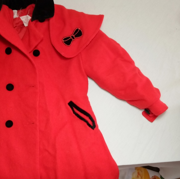 Vintage little nugget girls pea coat - Picture 3 of 13